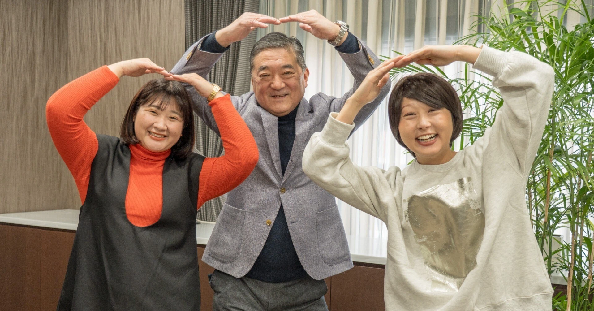 「未来を選択する会議」未来に向けた対話チーム/地方女子プロジェクト 代表 山本蓮さん、「未来を選択する会議」事務局次長 山根木晴久さん、「未来を選択する会議」共同代表 兼 未来に向けた対話チーム/陽と人 代表取締役 小林味愛さん